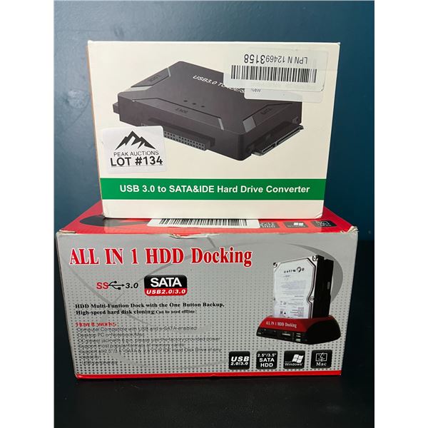 Lot of 2 Hard Drive Accessories