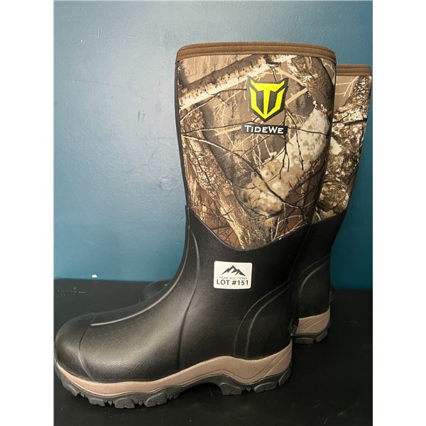 Lot of 1 Pair of TideWe Hunting/Outdoor Boots for Men - Unsulated/Waterproof & Durable (Size 8)