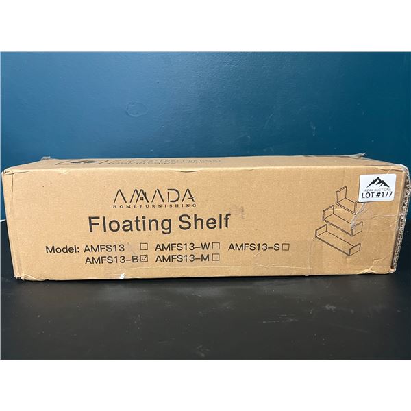 Lot of 1 Set of Floating Wall Shelves