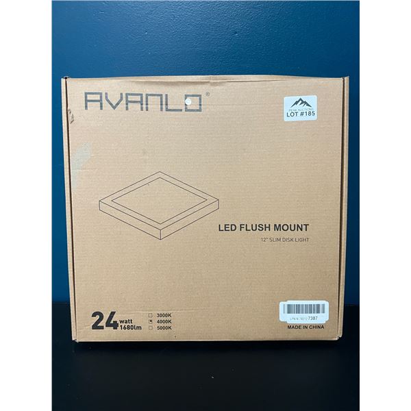 Lot of 1 LED Flush Mount Light