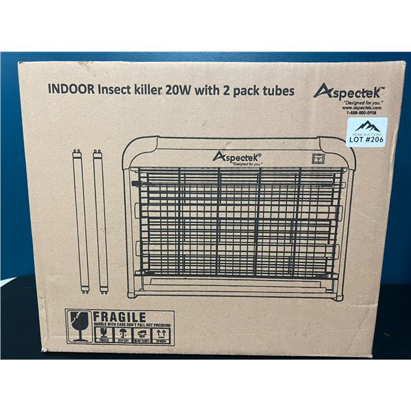 Lot of 1 Aspectek Indoor Electronic bug Zapper/Insect Killer Lamp