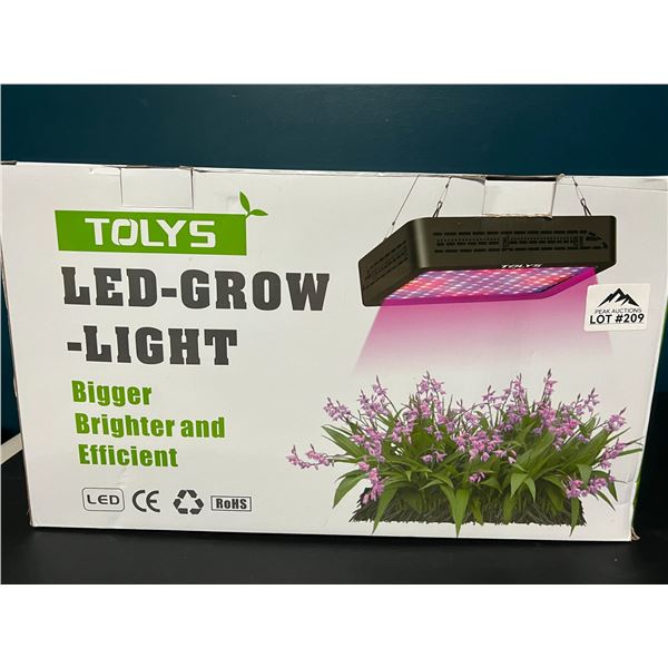 Lot of 1 LED Grow Light for Plants (Large 15 x 10 inch)