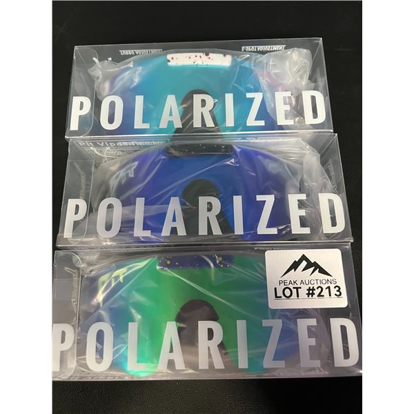 Lot of 3 Pit Viper Polarized Sunglasses
