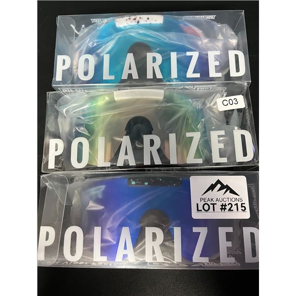 Lot of 3 Pit Viper Polarized Sunglasses