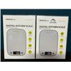 Image 1 : Lot of 2 SimpleTaste Digital Food Kitchen Scales