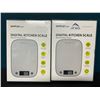 Image 1 : Lot of 2 SimpleTaste Digital Food Kitchen Scales