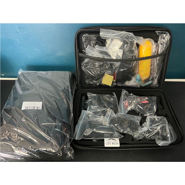 Lot of 2 Go-Pro/Outdoor Sports Camera Accessory Kits (50pcs each)