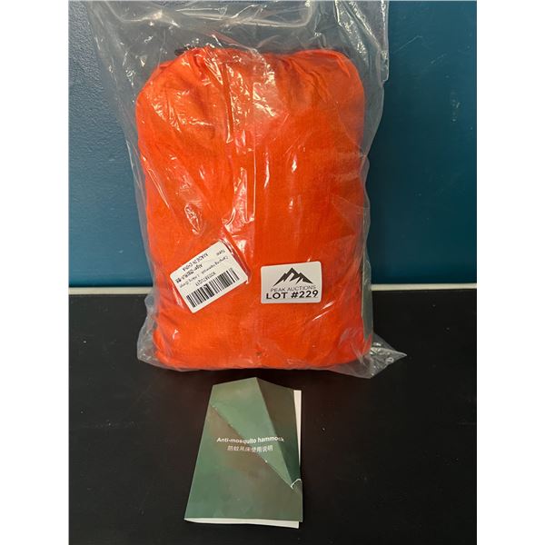 Lot of 1 Hammock w/ Mosquito Protection