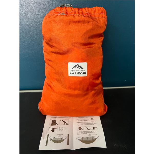 Lot of 1 Hammock w/ Mosquito Protection