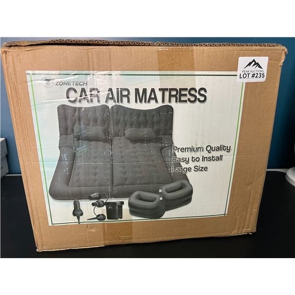 Lot of 1 Zonetech Inflatable Car Air Mattress/Bed