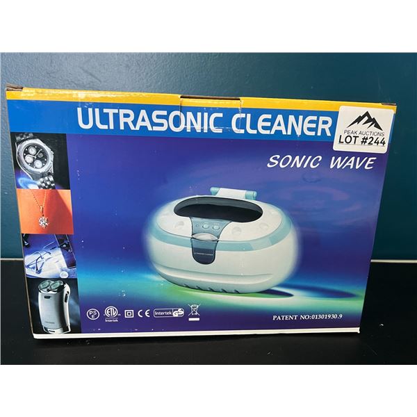 Lot of 1 iSonic Sonic Wave Ultrasonic Cleaner Machine