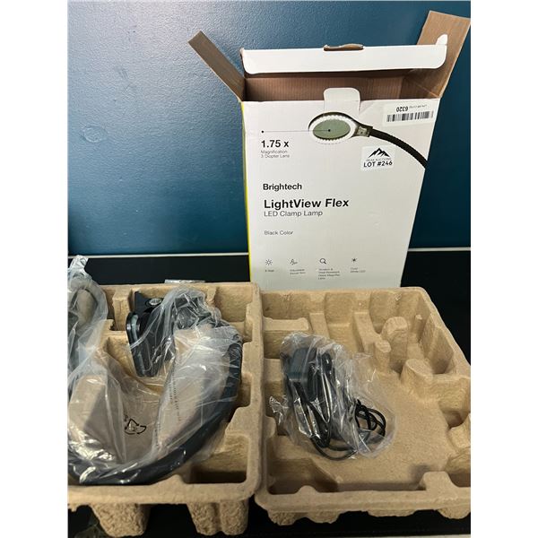 Lot of 1 Brightech LightView Flex LED Clamp Lamp