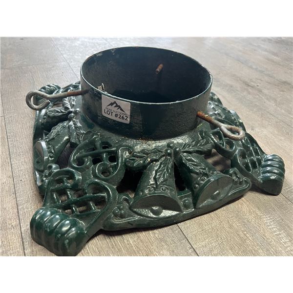 Lot of 1 Metal/Heavy Duty Christmas Tree Stand (*Used)