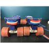 Image 2 : Lot of 1 Pair of Vintage Roller Skates (*Used)