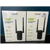 Image 1 : Lot of 2 EDUP 1200Mbps Dual-Band Wireless WiFi Extenders
