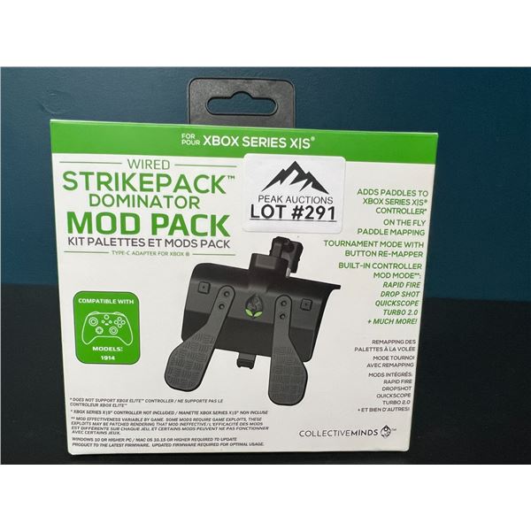 Lot of 1 Xbox Series X/S Wired StrikePack Dominator Mod Pack