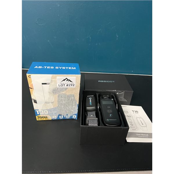 Lot of 1 Abbidot 3000FT T30 Dog Training Collar