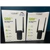 Image 1 : Lot of 2 EDUP 1200Mbps Dual-Band Wireless WiFi Extenders