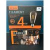 Image 1 : Lot of 2 Multi-Packs of Edison Style Lightbulbs (6pack & 8pack)