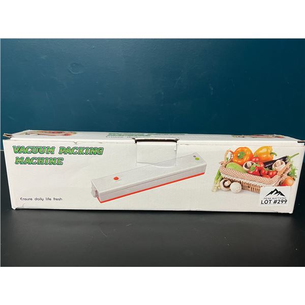 Lot of 1 Vacuum Sealer Machine
