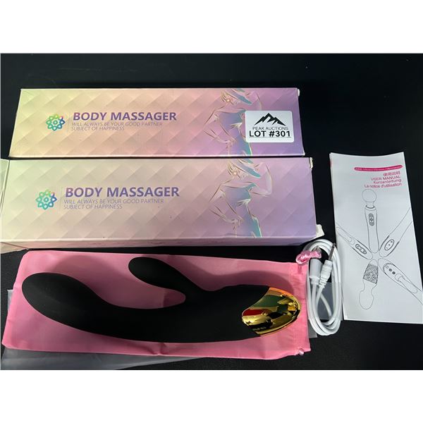 Lot of 2 Silicone Adult Sex Toys for Women - Rechargeable