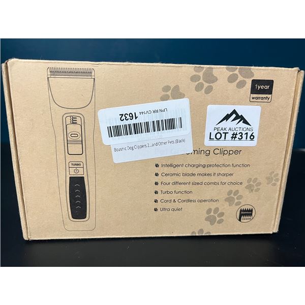 Lot of 1 Pet Grooming Clippers - Rechargeable