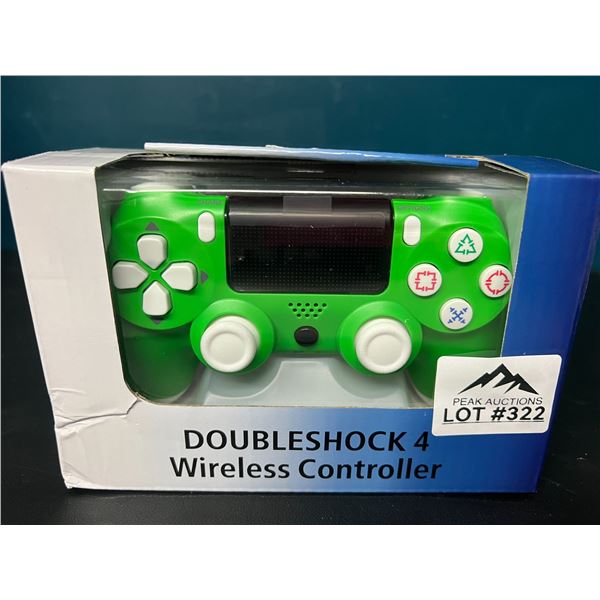 Lot of 1 DoubleShock 4 Wireless Controller for PlayStation 4 (Lime Creen)
