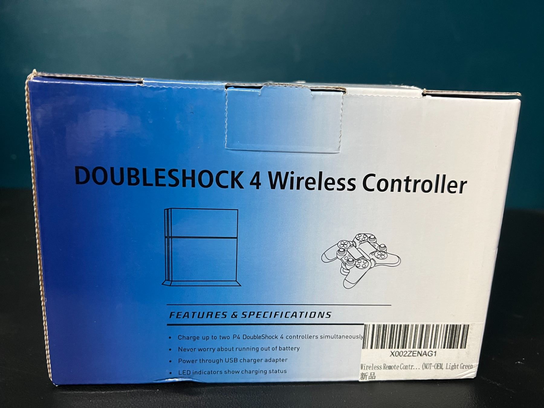 Lot of 1 DoubleShock 4 Wireless Controller for PlayStation 4 (Lime Creen)
