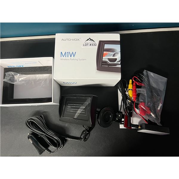Lot of 1 Auto-Vox M1W Wireless Backup Camera/Parking System for Cars