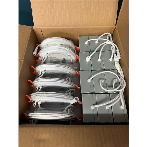 Lot of LED Slim Recessed Pot Lights (6pack)