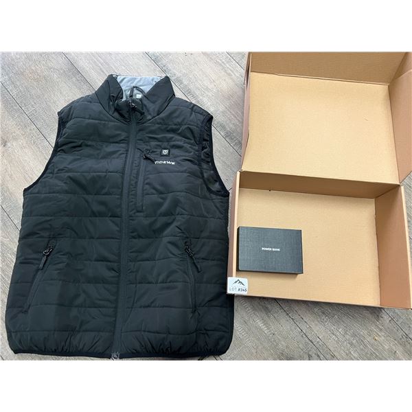 Lot of 1 Heated Vest for Men/Women (Size Medium) w/ Powerbank