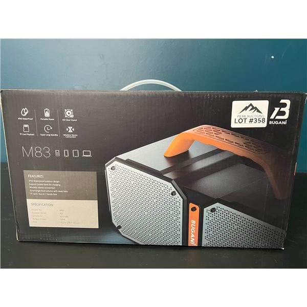 Lot of 1 Bugani M83 Bluetooth Speaker/Boombox (50W)