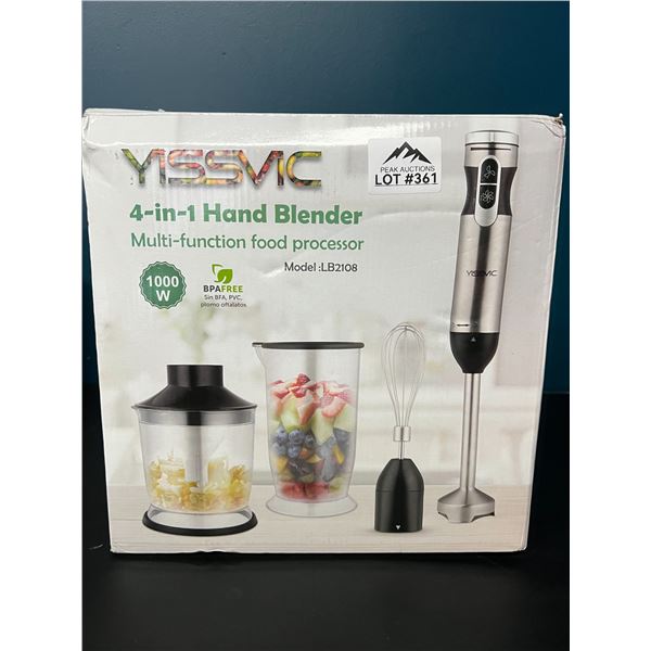 Lot of 1 4-in-1 Hand Blender/Multi-Function Food Processor