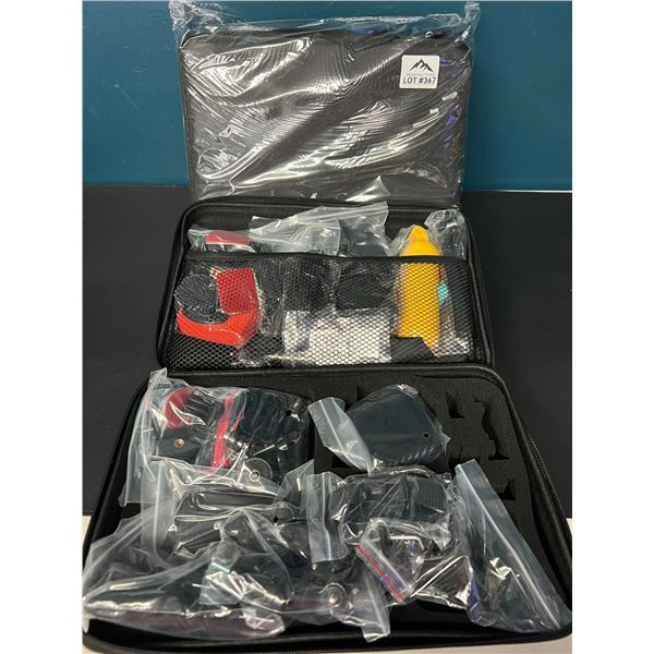 Lot of 2 Go-Pro/Outdoor Sports Camera Accessory Kits (50pcs each)