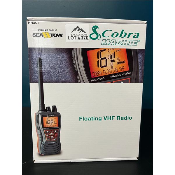 Lot of 1 Cobra HH350 Marine Floating VHF Radio