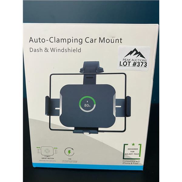 Lot of 1 Auto-Clamping Car Mount for Dash & Windshield