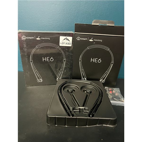 Lot of 2 HE6 Bluetooth Sport Headphones