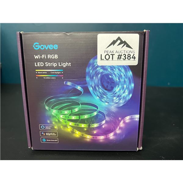 Lot of 1 Govee WiFi RGB LED Strip Lights (32.8FT)