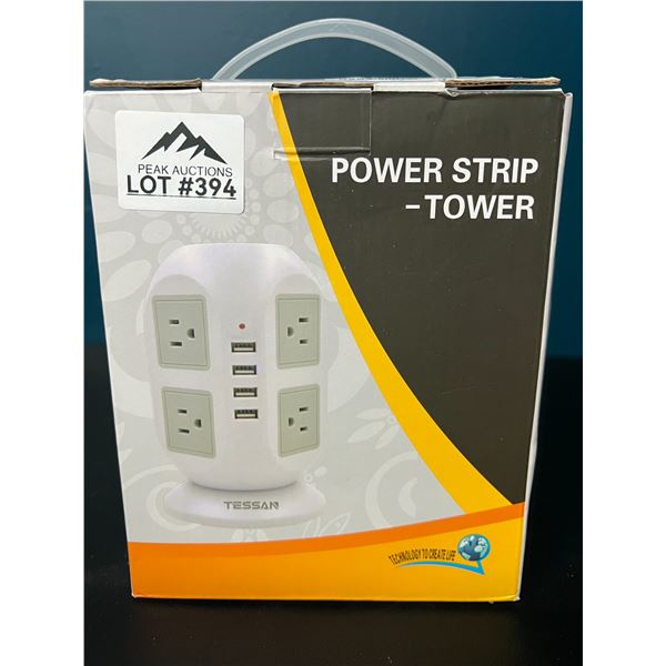 Lot of 1 Power Strip Tower w/ Multiple Sockets