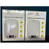 Image 1 : Lot of 2 SimpleTaste Digital Food Kitchen Scales