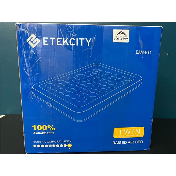 Lot of 1 Etekcity Twin Raised Inflatable Air Bed