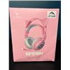 Image 1 : Lot of 1 Pink Kitty Ear Gaming Headset