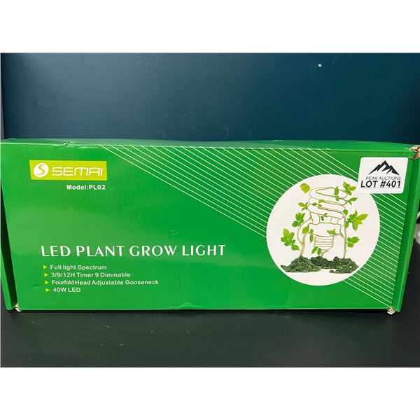 Lot of 1 LED 4-Head Plant Grow Light