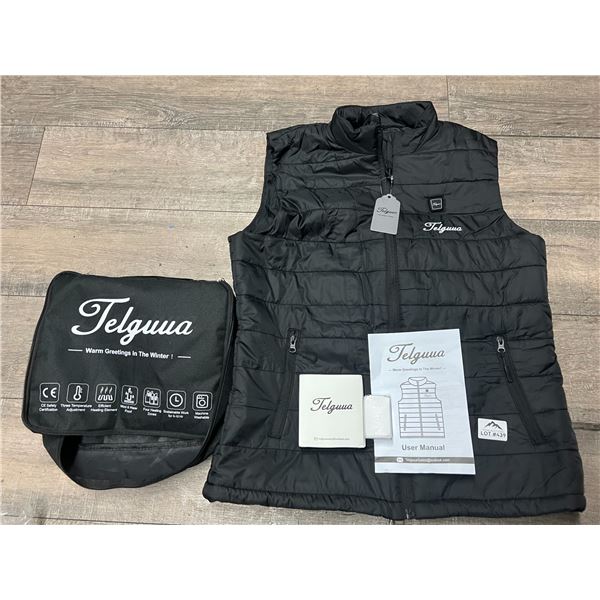 Lot of 1 Heated Vest for Men/Women (Size X-Large) w/ Powerbank
