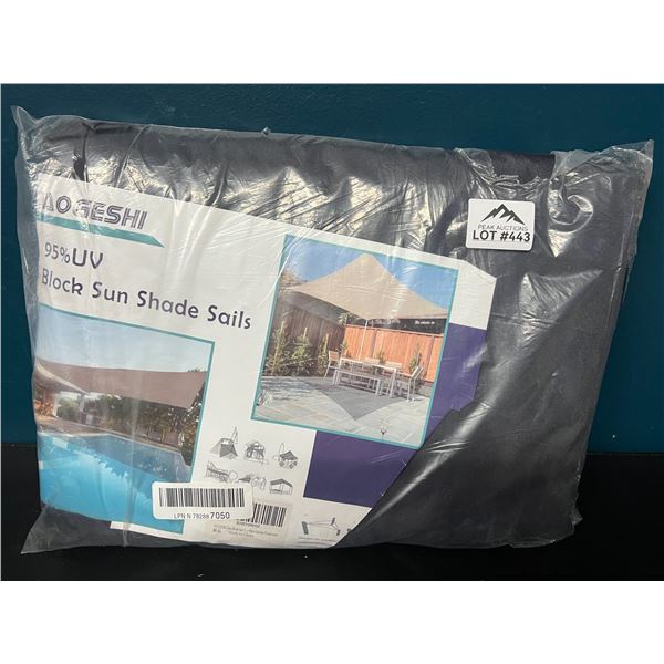 Lot of 1 Sun Shade Sail for Patios