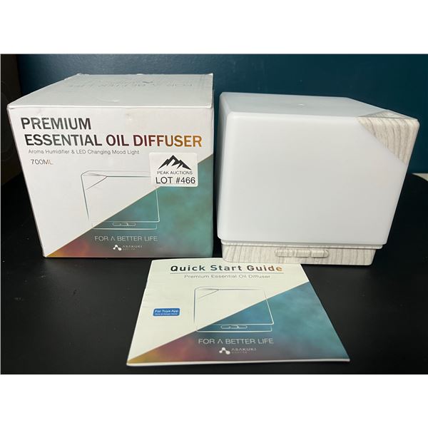 Lot of 1 Premium Essential Oil Aroma Diffuser/LED Changing Mood Light