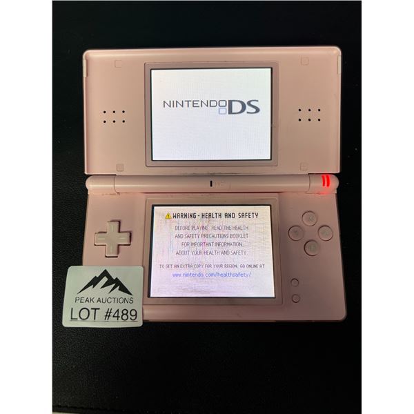 Lot of 1 Nintendo DS Lite (Pink) - Used
