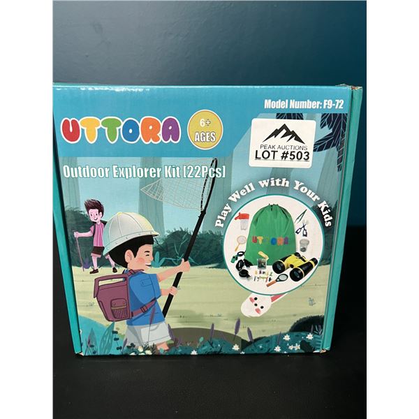 Lot of 1 Outdoor Explorer Kit for Kids (22pcs)