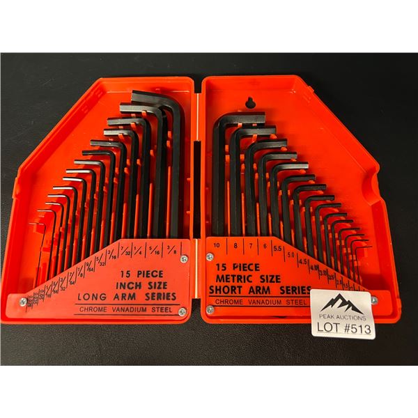 Lot of 1 Allen Key Tool Set
