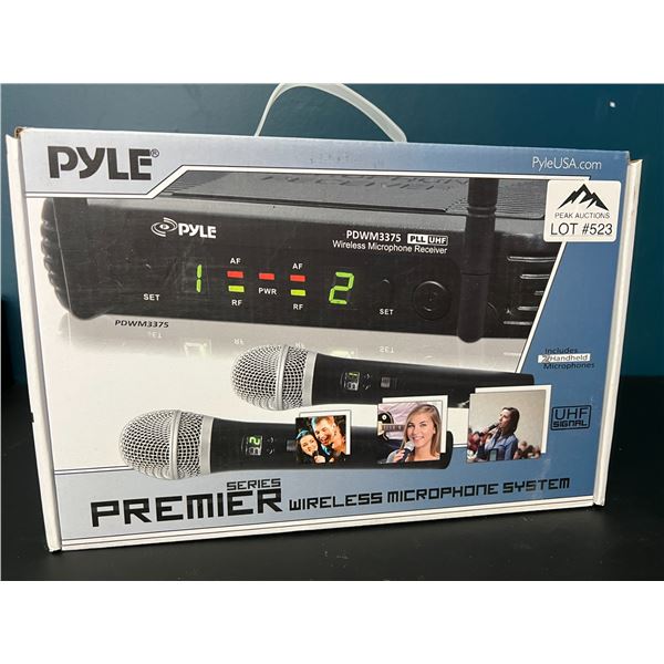 Lot of 1 PYLE Premier Series Wireless Microphone System